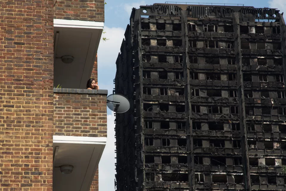 London High-Rise Fire